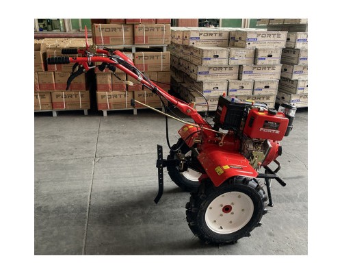 Культиватор Forte 1350Е, колеса 12
