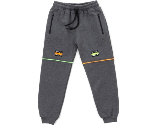 Штани дитячі Joi спортивні флісові (E-505-170B-gray)