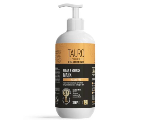 Маска для тварин Tauro Pro Line Ultra Natural Care Repair and Nourish 400 мл (TPL63604) Маска для тварин Tauro Pro Line Ultra Natural Care Repair and Nourish 400 мл (TPL63604)