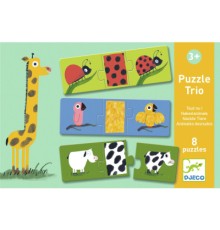 Пазл Djeco Тріо Одягни тваринку (DJ08186)