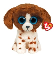 М'яка іграшка Ty Beanie Boo's Цуценя Muddles 25 см (36487)