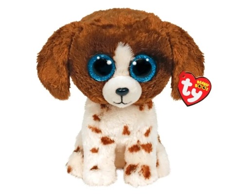 М'яка іграшка Ty Beanie Boo's Цуценя Muddles 25 см (36487)