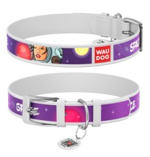 Нашийник для тварин WAUDOG Design з QR паспортом 