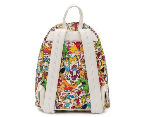 Рюкзак шкільний Loungefly Nickelodeon - Nick Rewind Gang AOP Mini Backpack (NICBK0023)
