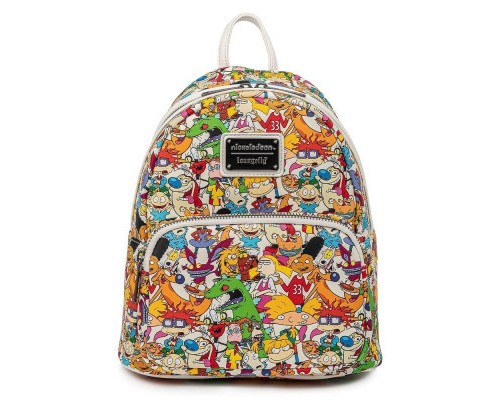 Рюкзак шкільний Loungefly Nickelodeon - Nick Rewind Gang AOP Mini Backpack (NICBK0023)