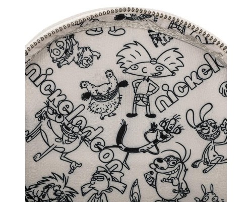 Рюкзак шкільний Loungefly Nickelodeon - Nick Rewind Gang AOP Mini Backpack (NICBK0023)