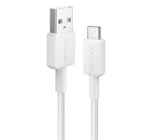 Дата кабель USB 2.0 AM to Type-C 1.8m 322 White Anker (A81H6H21)