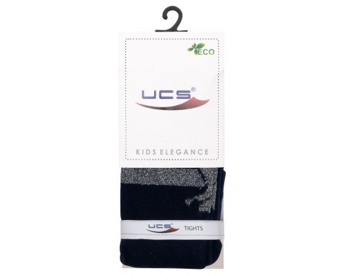 Колготки дитячі UCS Socks з бантом (M0C0301-1410-9G-blue)