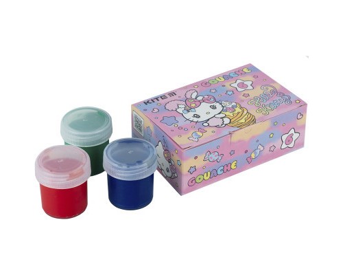 Гуашеві фарби Kite Hello Kitty 6 кольорів, 20 мл (HK23-062)