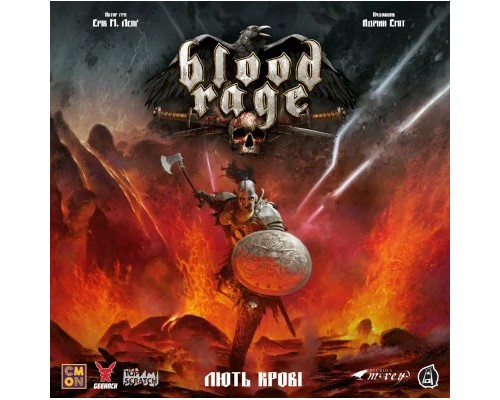 Настільна гра Geekach Games Лють крові (Blood Rage) (GKCH151BR) Настільна гра Geekach Games Лють крові (Blood Rage) (GKCH151BR)