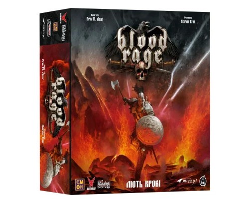 Настільна гра Geekach Games Лють крові (Blood Rage) (GKCH151BR) Настільна гра Geekach Games Лють крові (Blood Rage) (GKCH151BR)