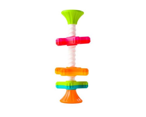 Розвиваюча іграшка Fat Brain Toys Пірамідка- спінер MiniSpinny тактильна (FA134-1) Розвиваюча іграшка Fat Brain Toys Пірамідка- спінер MiniSpinny тактильна (FA134-1)