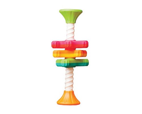 Розвиваюча іграшка Fat Brain Toys Пірамідка- спінер MiniSpinny тактильна (FA134-1) Розвиваюча іграшка Fat Brain Toys Пірамідка- спінер MiniSpinny тактильна (FA134-1)