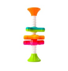 Розвиваюча іграшка Fat Brain Toys Пірамідка- спінер MiniSpinny тактильна (FA134-1)