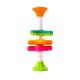 Розвиваюча іграшка Fat Brain Toys Пірамідка- спінер MiniSpinny тактильна (FA134-1)