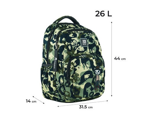 Рюкзак шкільний Kite Education teens 903L tokidoki (TK24-903L)