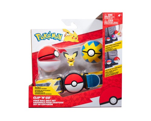 Ігровий набір Pokemon W15 - Пояс з покеболами Пічу (PKW3643)