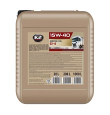 Моторна олива K2 CI-4 15W-40 20 л (O40620E)