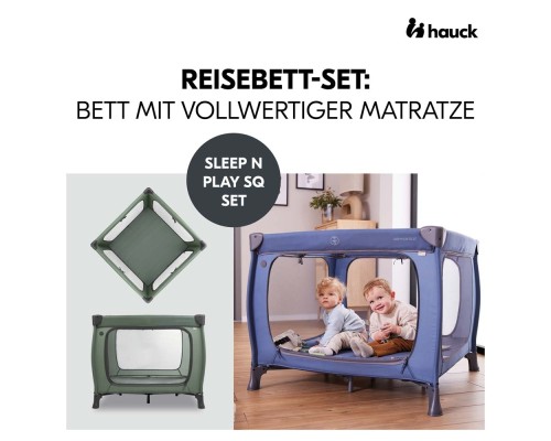 Дитячий манеж Hauck Sleep N Play SQ Dark Green (60673-5)