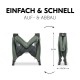Дитячий манеж Hauck Sleep N Play SQ Dark Green (60673-5)