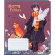 Зошит Kite Harry Potter 18 аркушів, клітинка (HP24-236)