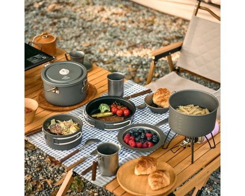 Набір туристичного посуду Naturehike CNH22CJ002 (6927595799413) Набір туристичного посуду Naturehike CNH22CJ002 (6927595799413)