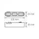 Світильник Videx LD13B 5.5W 4000K 48V Black (VL-TRMS-LD13B)