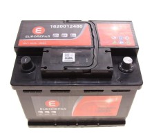 Акумулятор автомобільний EUROREPAR EFB Start-Stop 60Ah 640A R+ (1620012480)