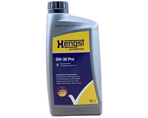 Моторна олива HENGST 5W-30 Pro 1л (581800000)