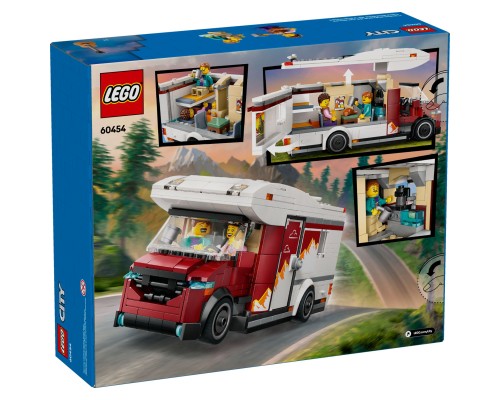Конструктор LEGO City Пригодницький будинок на колесах для відпустки (60454)