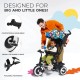 Дитячий велосипед Kinderkraft Aston Happy Shapes (KRASTO00HAP0000) (5902533925643)