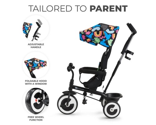 Дитячий велосипед Kinderkraft Aston Happy Shapes (KRASTO00HAP0000) (5902533925643)