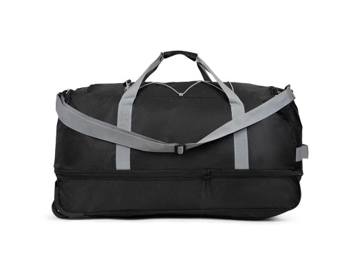 Дорожня сумка TravelZ Wheelbag Doubleloader foldable black 80(95)L (603096) (931069)