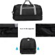Дорожня сумка TravelZ Wheelbag Doubleloader foldable black 80(95)L (603096) (931069)