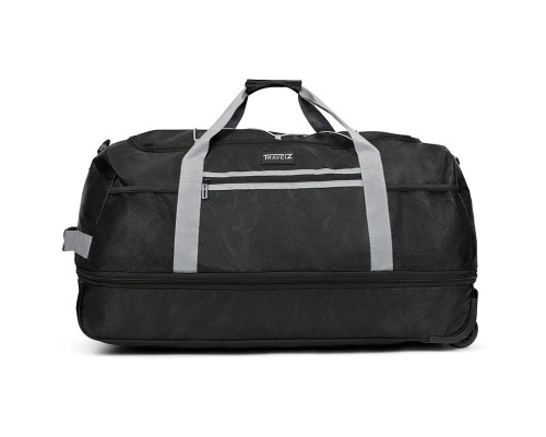 Дорожня сумка TravelZ Wheelbag Doubleloader foldable black 80(95)L (603096) (931069)