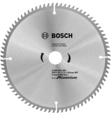 Круг відрізний Bosch пиляльний Eco for Aluminium 254x30-80T (2.608.644.394)