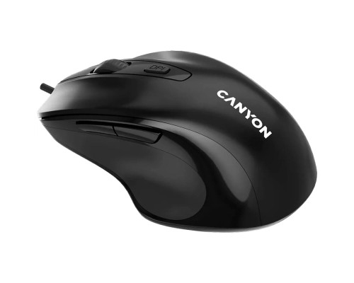 Мишка Canyon M-6 USB Black (CNE-CMS6)