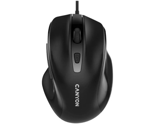 Мишка Canyon M-6 USB Black (CNE-CMS6)