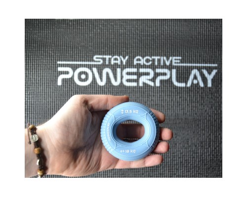 Еспандер PowerPlay PP-4330 Hand Grip Loops Light 13.5-18 кг Блакитний (PP_4330_Blue_(13.5-18kg))