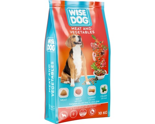 Сухий корм для собак Wise Dog With meat and vegetables 500 г (4820111141678)