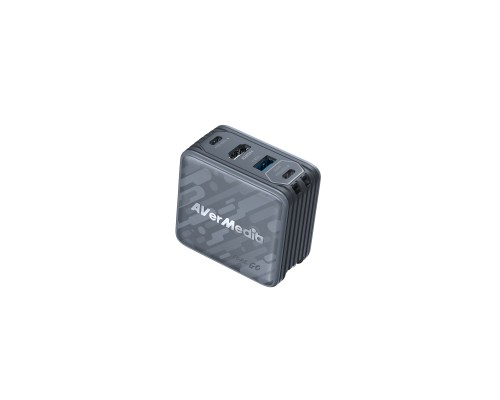 Зарядний пристрій AVerMedia GC313 CORE GO 100W 2хUSB-С 1хUSB-A 1xHDMI black (40AAGC313AWN)