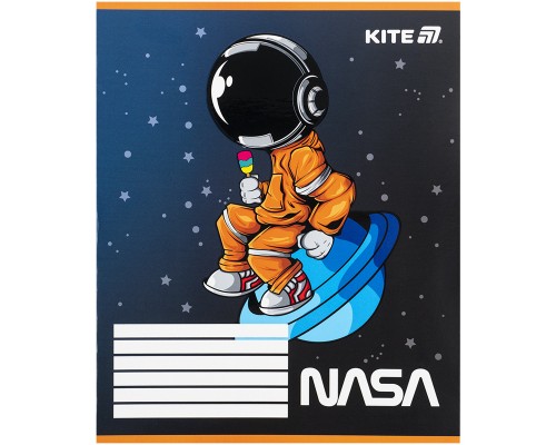Зошит Kite NASA, 12 аркушів, коса лінія (NS25-235)