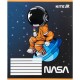 Зошит Kite NASA, 12 аркушів, коса лінія (NS25-235)