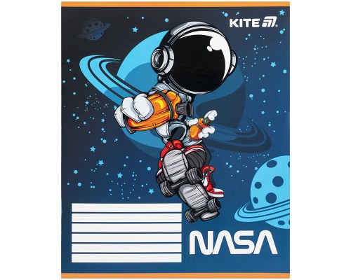 Зошит Kite NASA, 12 аркушів, коса лінія (NS25-235)