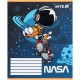 Зошит Kite NASA, 12 аркушів, коса лінія (NS25-235)