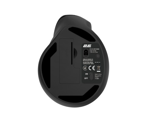 Мишка 2E MF325 Silent Wireless/Bluetooth Black (2E-MF325WBK)