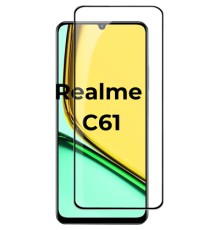 Скло захисне PowerPlant Full screen Realme C61 (GL604910)