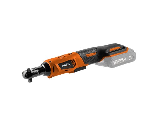 Гайковерт Neo Tools кутовий Energy+ 18V, 250об/хв, 60Нм, 3/8