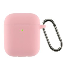 Чохол для навушників Armorstandart Ultrathin Silicone Case With Hook для Apple AirPods 2 Pink (ARM59688)