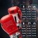 Боксерські рукавички Leone GN208 Iconic Red 16 унцій (GN208_Red_16oz)